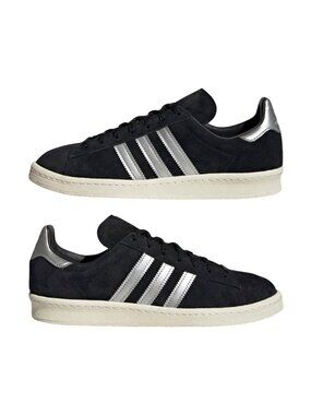 adidas Originals Campus 80s - Size 7 Men’s Sneakers Black White GX7330 NEW